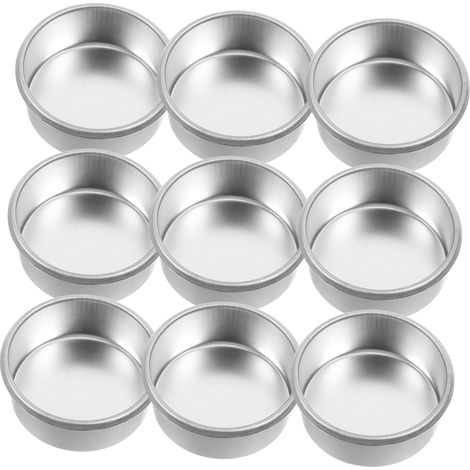 Bougeoir Décoratif En Métal Argenté 20 Pièces Bordure Retournée Support Bougie Pour Décoration Maison Mariage Fête (1/5)