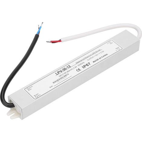 BERM@ (Authorized) DC12V 30W LPV-30-12 Waterproof Switching Power Supply (1/5)