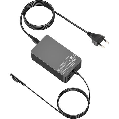 Chargeur Surface Pro 65W 15V 4A pour Microsoft Surface (1/5)