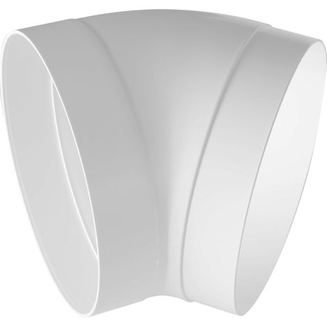 Codo ventilación Awenta ko160-23/45 ángulo 45° rotación 360° (1/3)