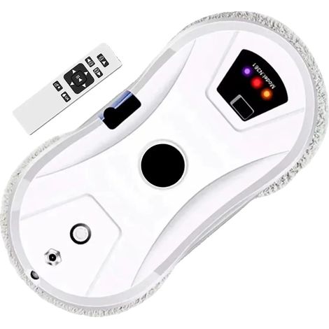 Robot limpiacristales, pulverizador de agua ultrasónico, control remoto, robot limpiacristales, Sí (1/2)