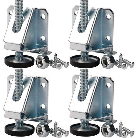 Patas niveladoras, niveladores de alta resistencia, nivelador de patas de mesa ajustable (1/2)