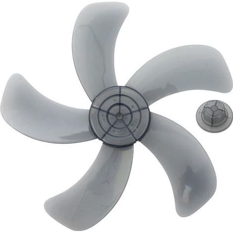 Aspas de ventilador - IEFIEL - Plástico - Repuestos - Gris (1/4)