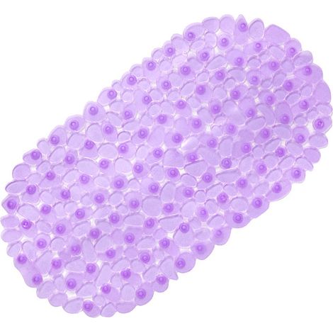 1 Tapis de bain galets, antidérapant, ventouses en caoutchouc, sécurité salle de bain, douche (1/5)