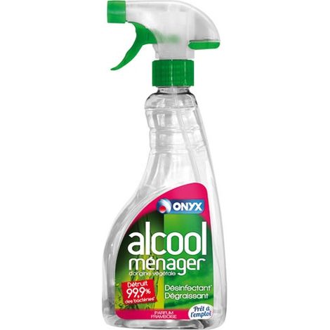 Alcool Ménager Parfumé 500ml Framboise - Onyx (1/2)