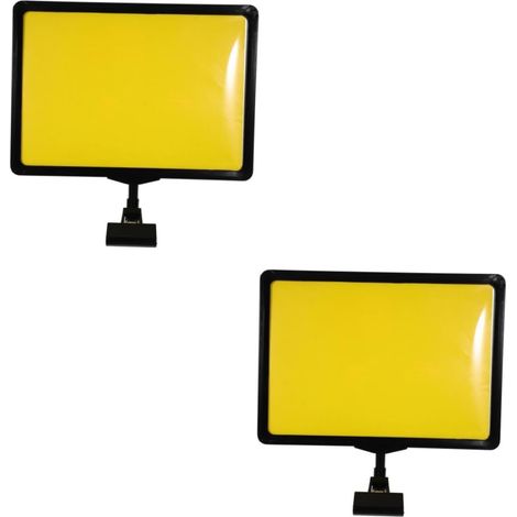 Porte Affiche R utilisables A4 Avec Clips Double T te (1/5)