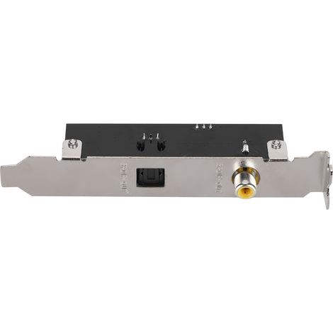 Carte mère universelle à panneau de déflecteur numérique SPDIF, interface coaxiale fibre optique plaquée or DTSAC3LPCM (1/5)