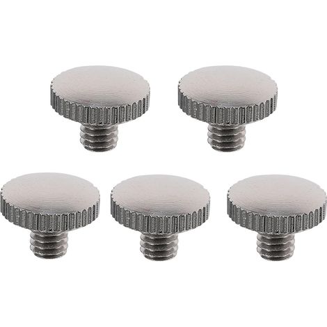 Lot de 5 vis métalliques pour trompette surface lisse et (1/5)
