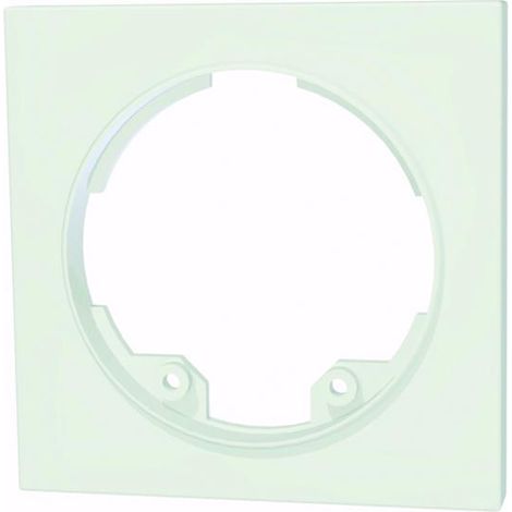 Set plaque 45x45mm set de plaque central, 45 X 45mm blanc laque RAL9016 LUXOMAT 94346