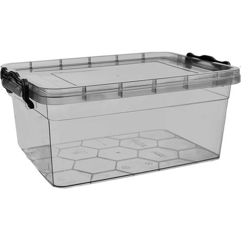 Contenedor de alimentos con tapa, GRIS, 5 l (1/5)