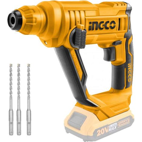 MARTELLO TASSELLATORE BATTERIA LITIO 20V NUDO - INGCO (1/7)
