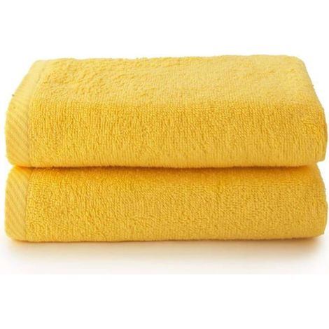 Serviette De Toilette - 100 X 50 Cm - 400 G M2 - 100 Coton - Lot De 2 (1/5)