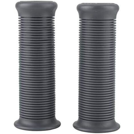 pour poignée motoculteur 25mm pour poignee 25mm Poignée de poignée poignée de Guidon de Moto Universelle Vintage TPU Paire de 1 Pouce 25 mm(Gris foncé)