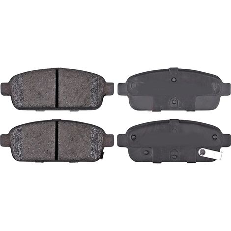 KIT PASTIGLIE FRENO POSTERIORI compatibile con CHEVROLET TRAX / PASTIGLIE FRENANTI AUTO OEM FDB4265, / SOSTITUZIONE DIRETTA / BASSA POLVERE / SILENZIOSO