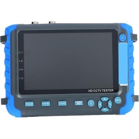 Testeur de vidéosurveillance prenant en charge la caméra IP Testeur De Vidéosurveillance Professionnel 8MP AHD TVI CVI CVBS, Caméra De Sécurité HD, Testeur Coaxial Avec Contrôleur PTZ, Test De Câble U (1/5)