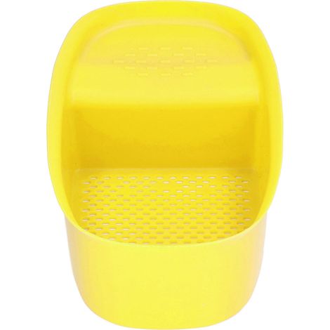 Abtropfgestell für Küchenspülen, universelles Aufbewahrungsgestell, Hängekorb für Geschirr, für den Hausgebrauch, gelb, PE-Verpackung. (1/5)
