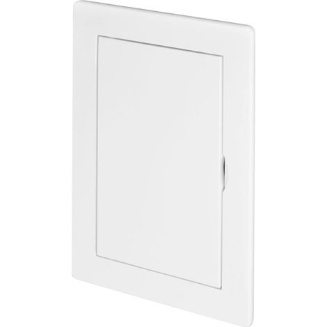 Plastic access panel, concealed hinge, removable door, smooth surface, indoor/outdoor use (1/5)