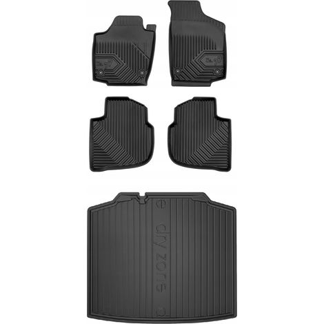 Ensemble 77 Tapis de sol pour Skoda Rapid Spaceback Hatchback 2013-2019 (1/5)