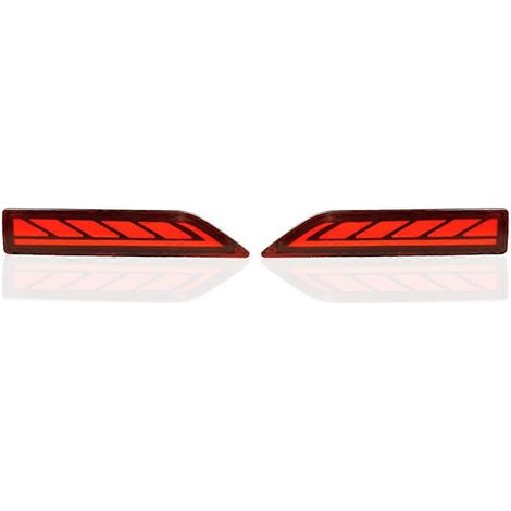 Luz reflectora LED para parachoques trasero para Toyota Veloz 2021-2023, luz de freno, intermitente dinámico, 3 funciones en 1. (1/5)