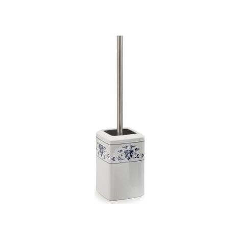 PORTASCOPINO CIXI 12X12XH45CM BIANCO / BLU.