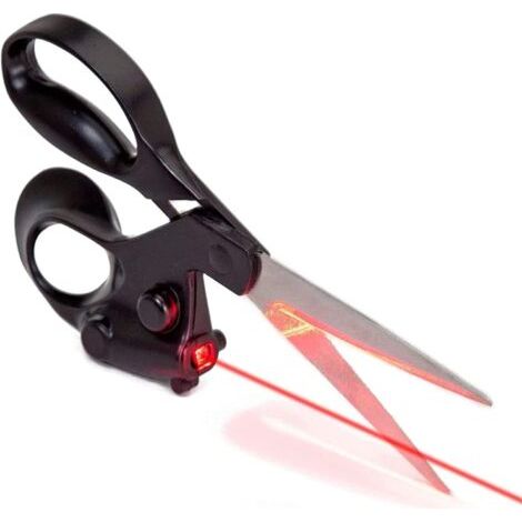 BARKBUSTERSCiseaux couture laser 21,5 cm inox – Coupe précise tissus, papier, artisanat – Outil tranchant et durable, idéal couturières (1/5)