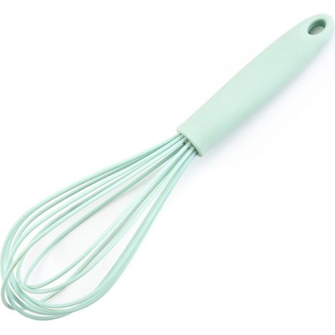 Fouet de cuisine en silicone, fouet à main, fouet manuel en plastique (1/5)