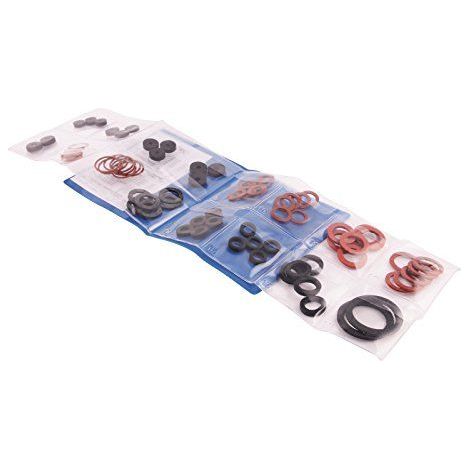 Assortiment de joints pour robinetteries sanitaires, 75 pièces
