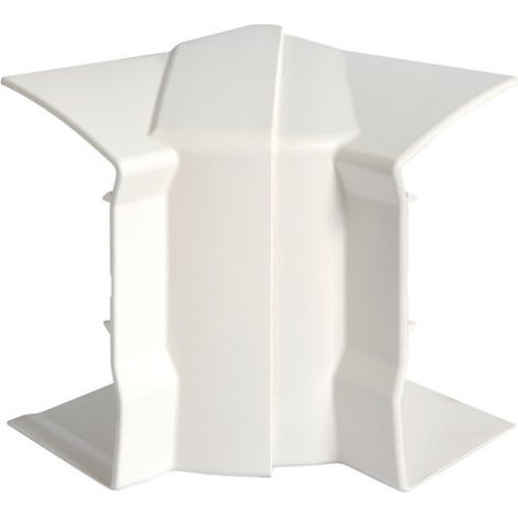 Angle intérieur queraz enclipsage direct pour GBD50100 RAL 9016 Pure - HAGER GBD5010049016