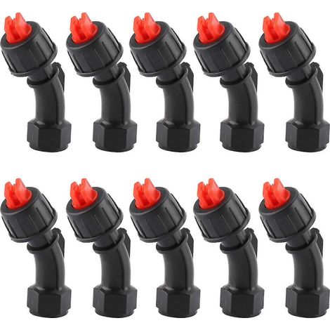 Plastic Sprayed Nozzles for Agricultural Equipment Efficient Liquid Distribution Gardening Irrigation Horticulture Use Multicolor (1/5)
