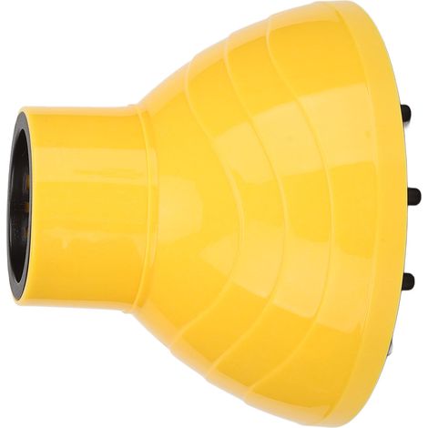 Diffuseur de sèche-cheveux professionnel portable, accessoire de brushing pour cheveux bouclés et ondulés, adapté à un usage domestique et en salon, embout universel. (1/5)