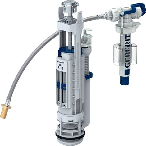Geberit Typ 290-380 Spülmechanismus mit chromierter Doppel-Taste (1/5)