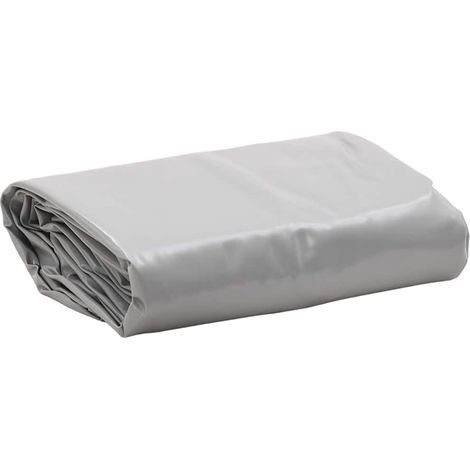 Bâche grise 1x2,5 m 650 g/m²
