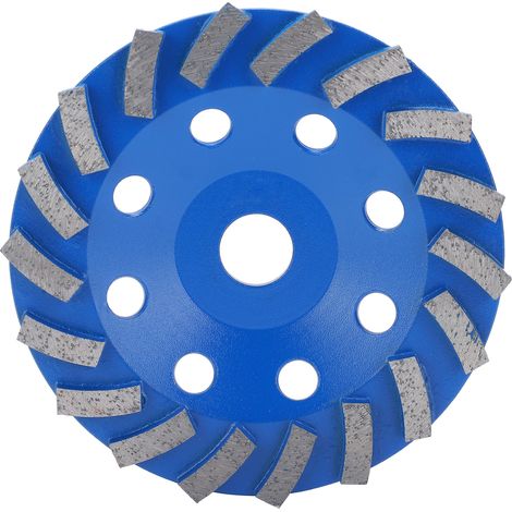 Meule diamantée à dents bleues 150mm pour béton, pierre et ciment (1/5)