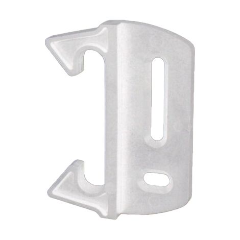 Gâche de serrure à encastrer à pêne levant - Modulox GB blanc - TIRARD (1/3)