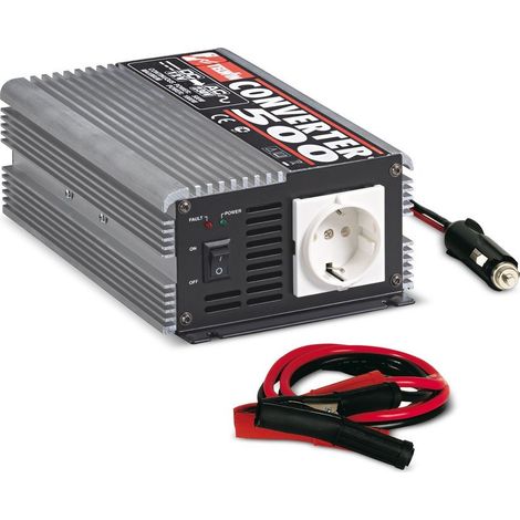 Trade Shop - Convertitore Elettrico Corrente Telwin Inverter Converter 12v/220v 500w 829446 -