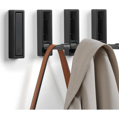 Gehäkelte, biegsame Muraux-Stoffe, 4er-Set biegsame Häkel-Porte-manteaux-Stoffe, robuste, biegsame Häkel-Stoffe im Verbund aus Antirouille-Zink-Stoffen (1/4)