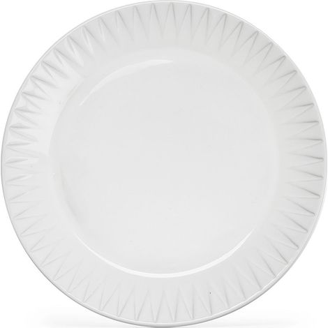 Plato de café Sagaform de cerámica blanca de 20 cm (1/5)