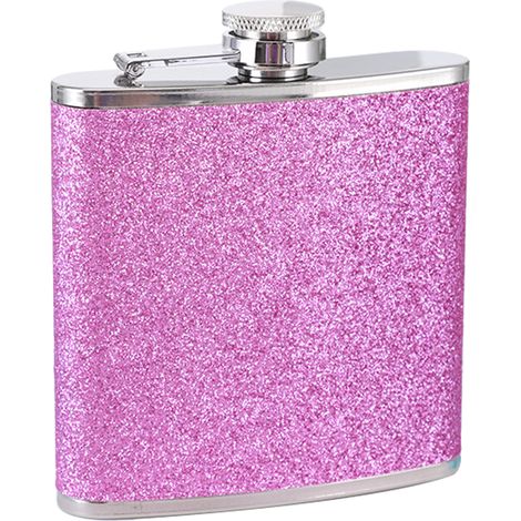 Flask - Acier Inoxydable - 177 ml - Finition Noire Brillante - Pour Usage Nomade - 1 Pièce (1/5)