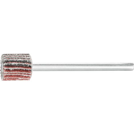 PFERD TOOLS Korund Fächerschleifer F Ø 10x10mm Schaft-Ø 3 mm A80 für Feinschliff und Finish 10 Stk