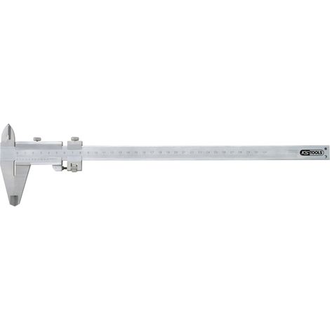 KS Tools - Pied à coulisse à double bec, 1/50ème mm - 0-300 mm - 300.0515