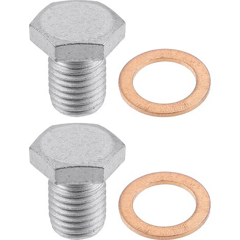 2pcs Bouchon Vidange M12x1.5 Avec Joint Pour 550i 06-16 (1/5)