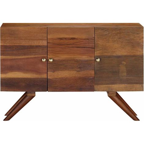 Maison Exclusive - Credenza in Legno Massello di Recupero 110x30x75 cm Marrone