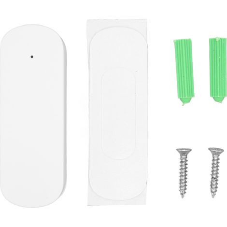 Fenêtre Porte Alarme Vibration Capteur Bris Verre Batterie Intégrée pour Sécurité Domestique Zigbee Yuya (1/5)