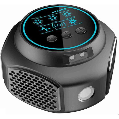 Le trappole elettroniche a ultrasuoni per roditori e topi respingono efficacemente mosche e scarafaggi, ideali per l'uso in ambienti interni. (1/5)