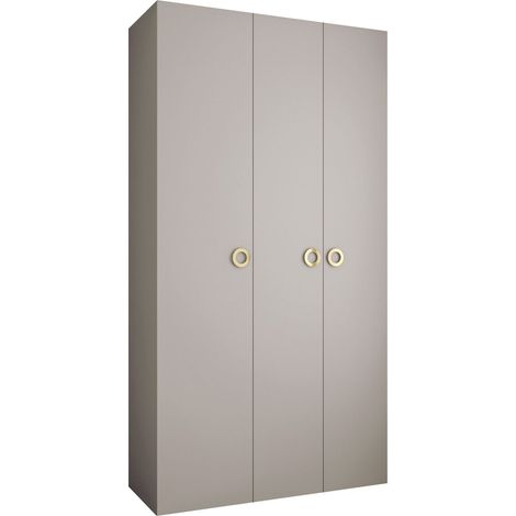 Armario Hartford 544, Cachemira, 246x130x42cm, Puertas de armario: Con bisagras, Número de estantes: 0