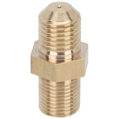 Restricteur turbo résistant à la corrosion, avec raccord adaptateur de restricteur de 1,0 mm, pour roulement à billes GT28 GT30 GT35. (1/5)