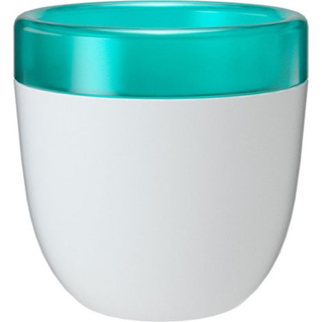 Pot de fleurs à arrosage automatique, blanc, absorption automatique de l'eau, en résine plastique, pour plantes d'intérieur (1/5)