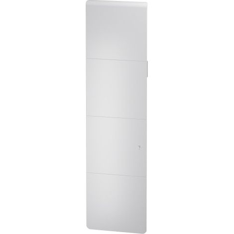Radiateur électrique Axoo vertical inertie fonte active - Intuis - 1500W - Blanc Satiné