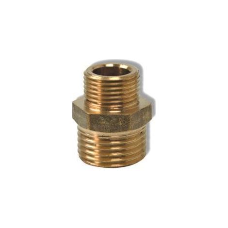 Novaservis Matériel de plomberie - Mamelon réduit 1/2" x 3/8" FT206/10 (1/2)