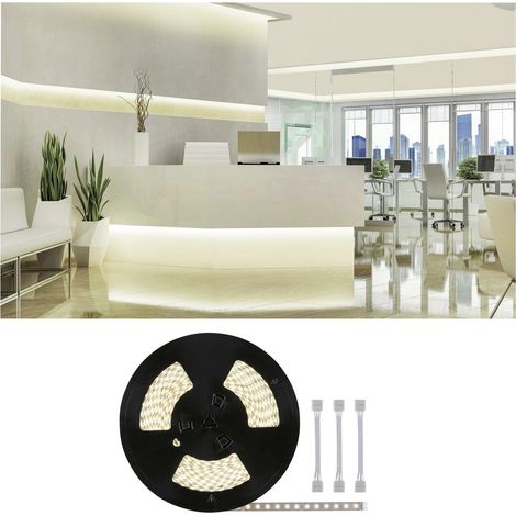 Paulmann 71042 LED-Streifen-Erweiterung mit Stecker 24 V 20 m Warmweiß 20 m (1/3)